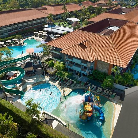 バリ ダイナスティ リゾート クタ エクステリア 写真 Waterbom Bali aerial view