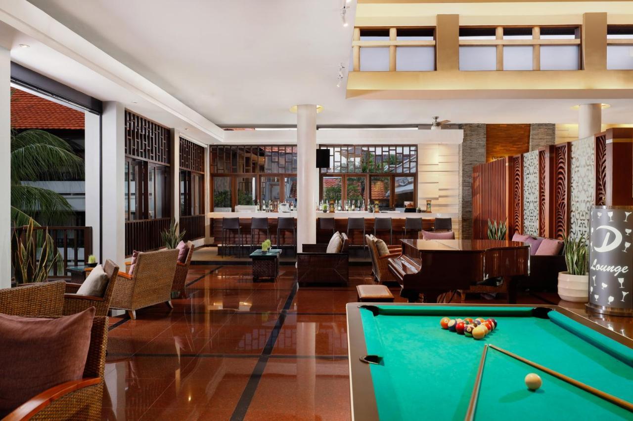 バリ ダイナスティ リゾート クタ エクステリア 写真 The interior of the hotel