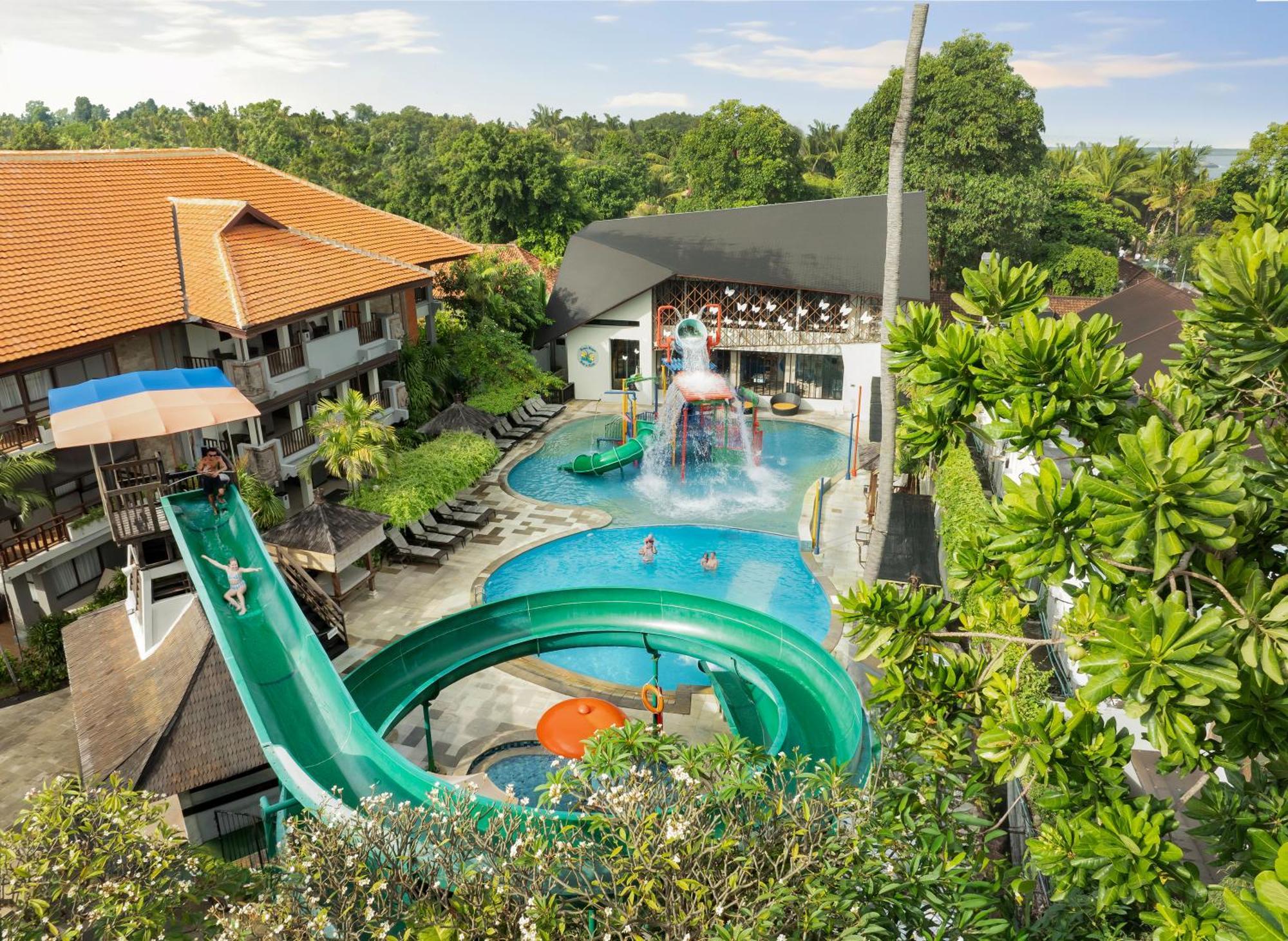 バリ ダイナスティ リゾート クタ エクステリア 写真 Waterbom Bali